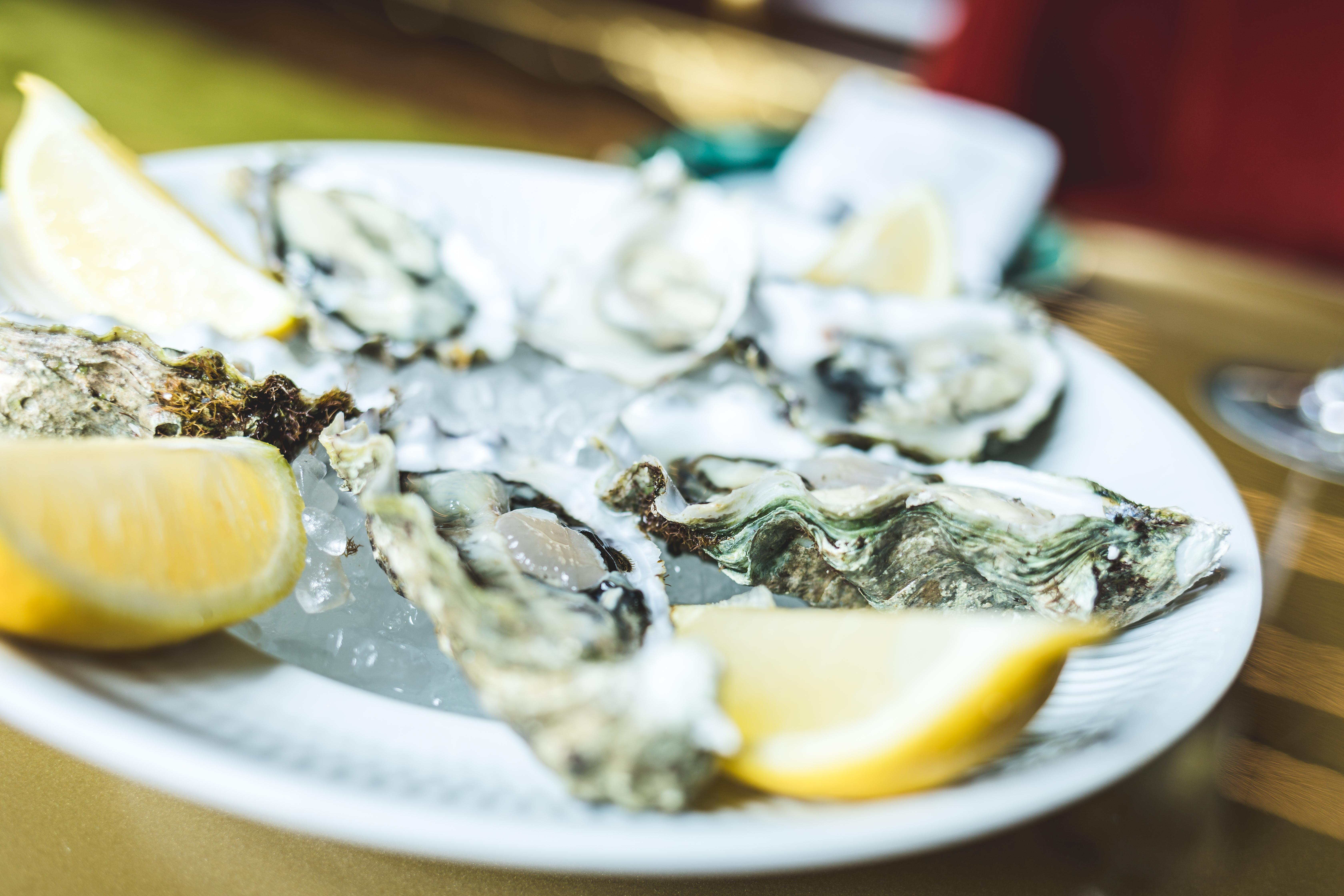 Vila Foz Hotel & Spa - Member Of Design Hotels Porto Luaran gambar Oysters on ice with lemon